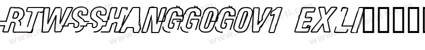 RTWSShangGoGOv1 ExLi字体转换